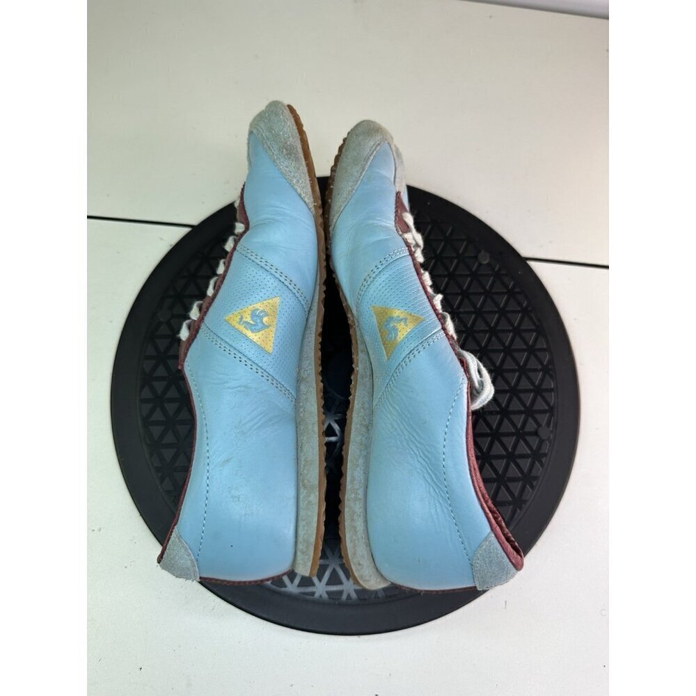 Le Coq Sportif Willis Men's Sneakers Tennis Shoe Retro Sz 6.5 Blue - Picture 5 of 8